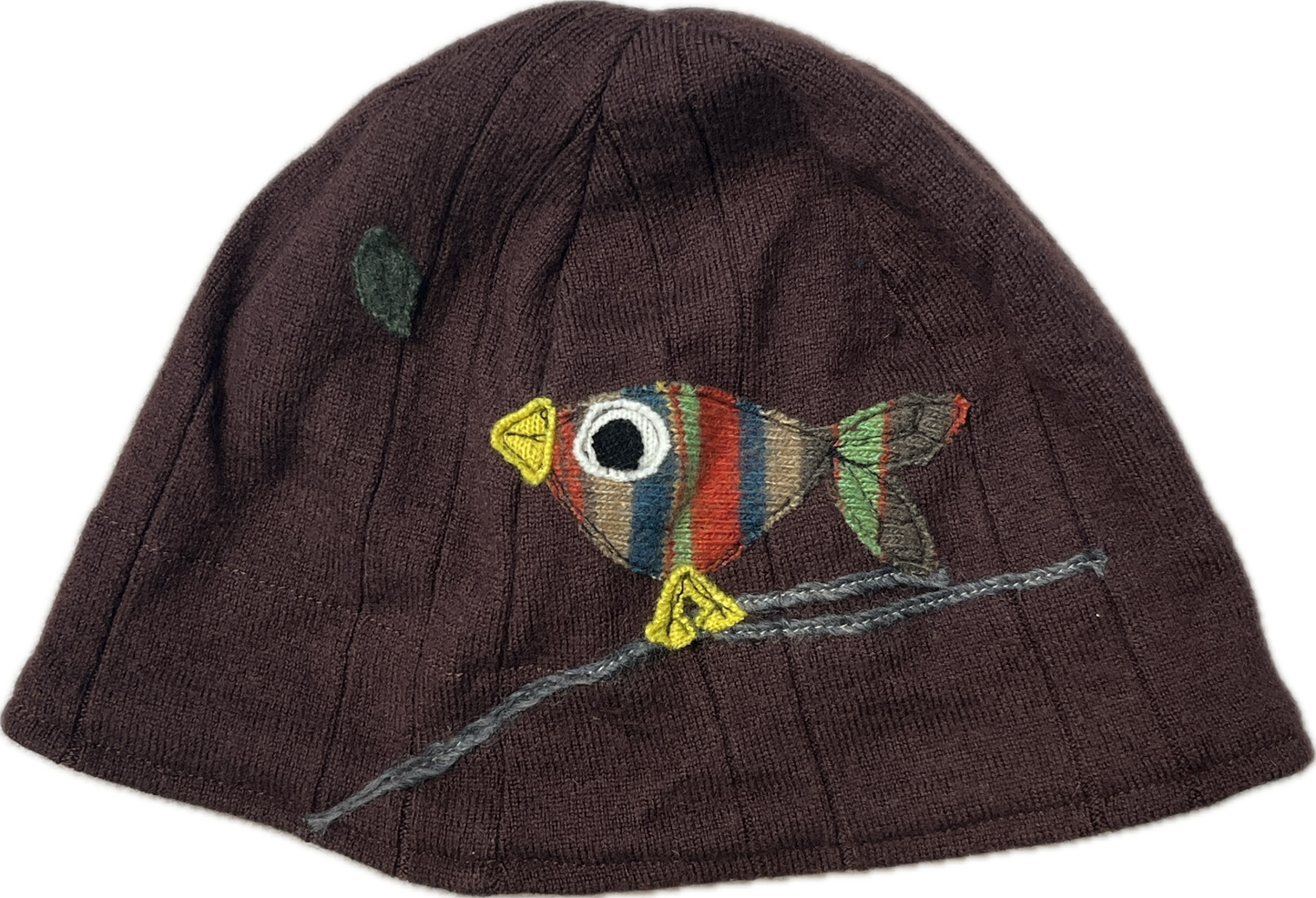 Wool Hat-Cute Bird