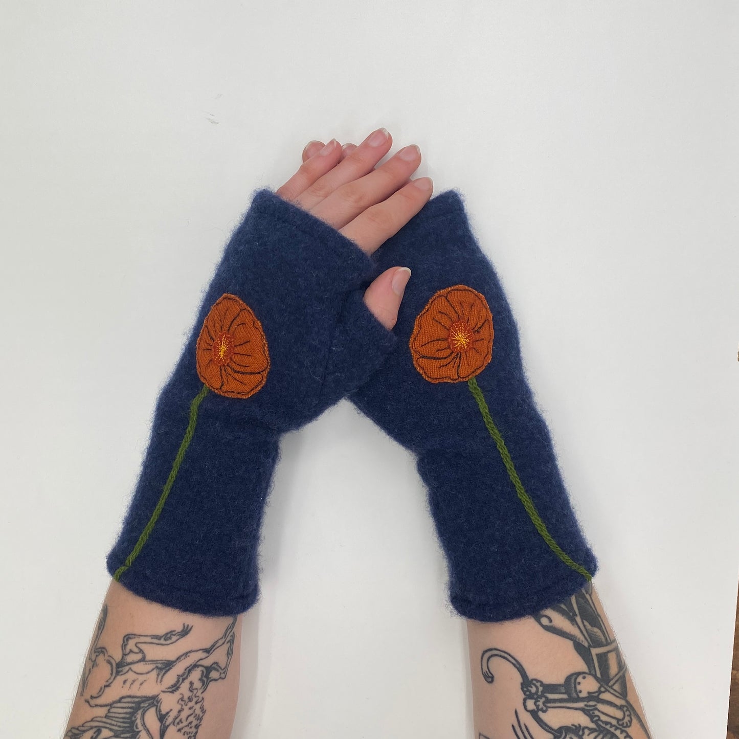 Gloves-California Poppy