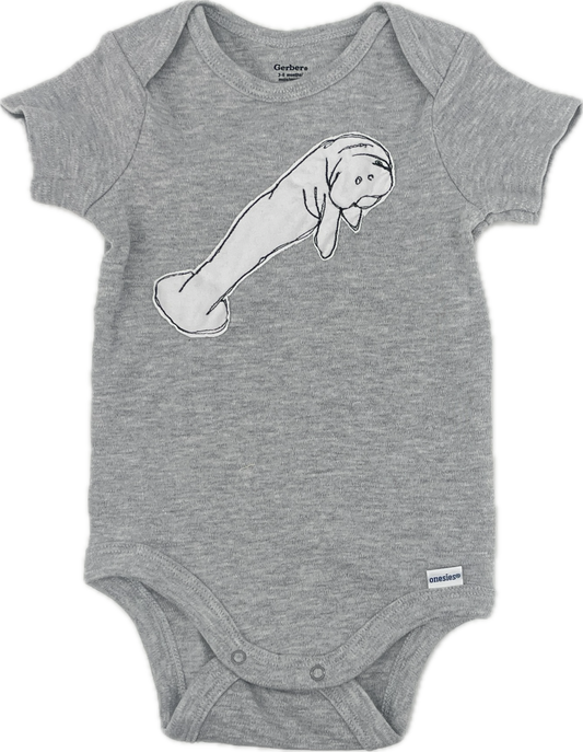 Kids Onesie-Manatee