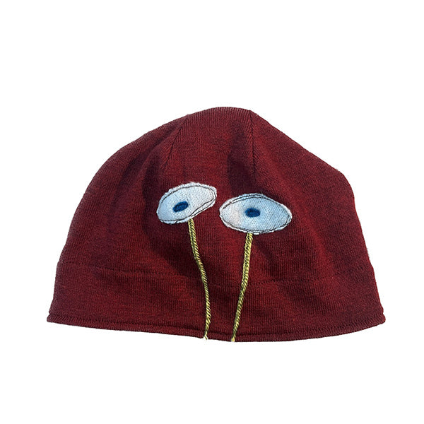 Wool Hat-Oval Poppy