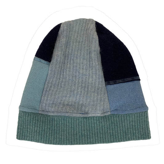 Cashmere Hat-Ocean Blues