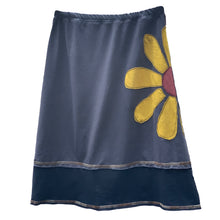Load image into Gallery viewer, Big Flower Layered Skirt-Gold Flower
