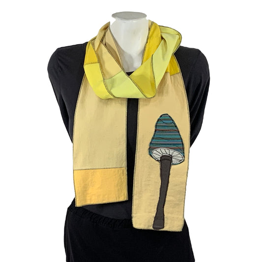 Applique Scarf- Mushroom