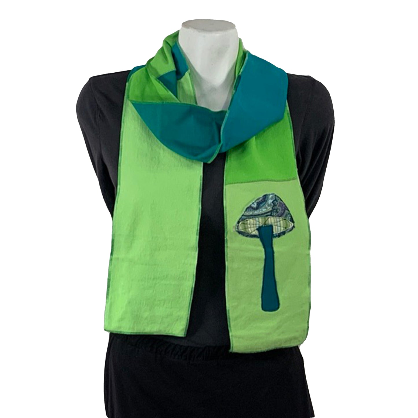 Applique Scarf- Mushroom