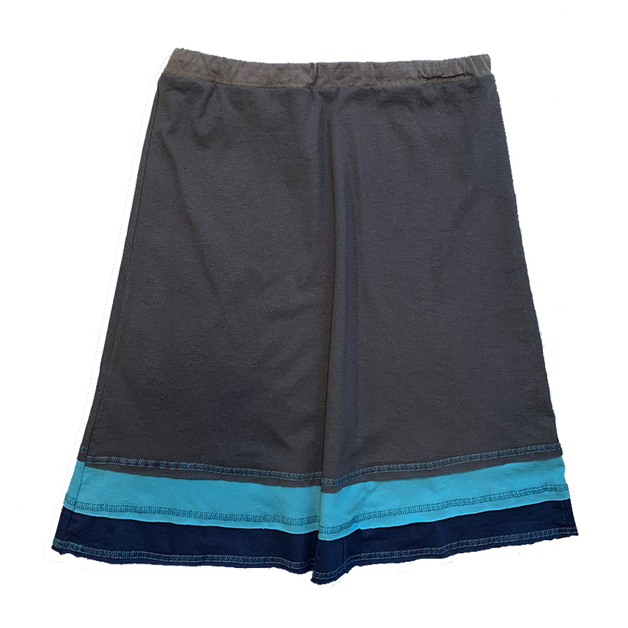 Three Layer Skirt-Charcoal