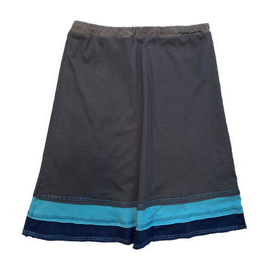 Three Layer Skirt-Charcoal