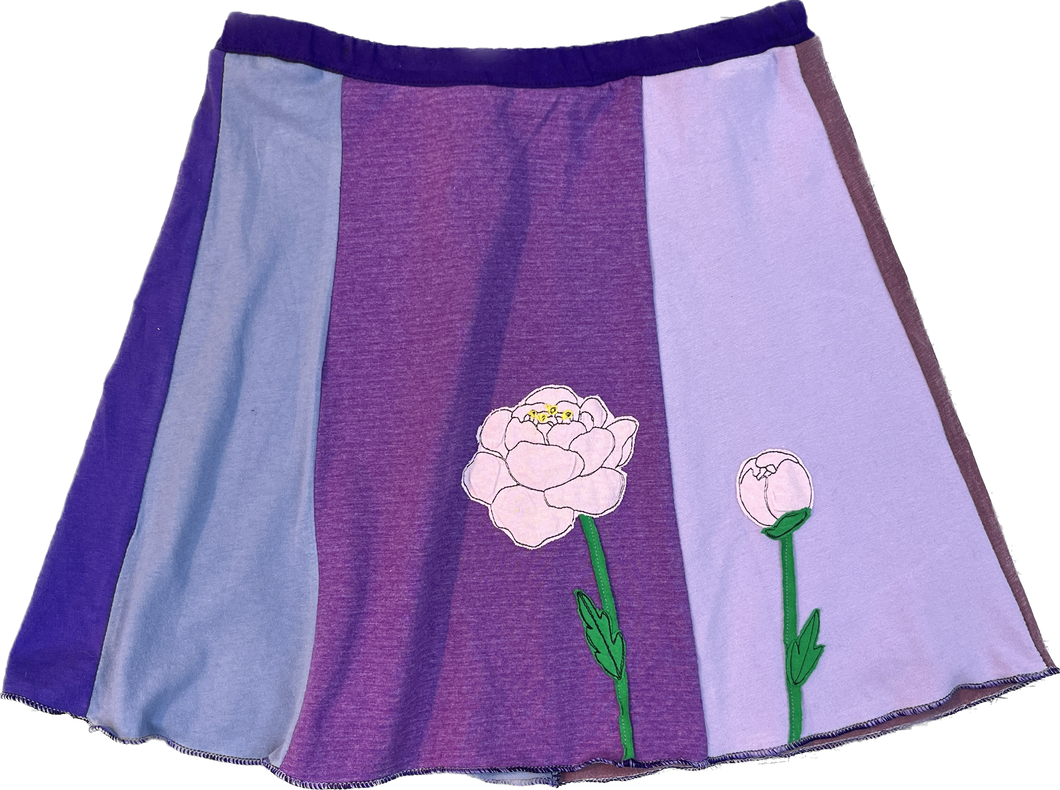 Mini Skirt-Peony