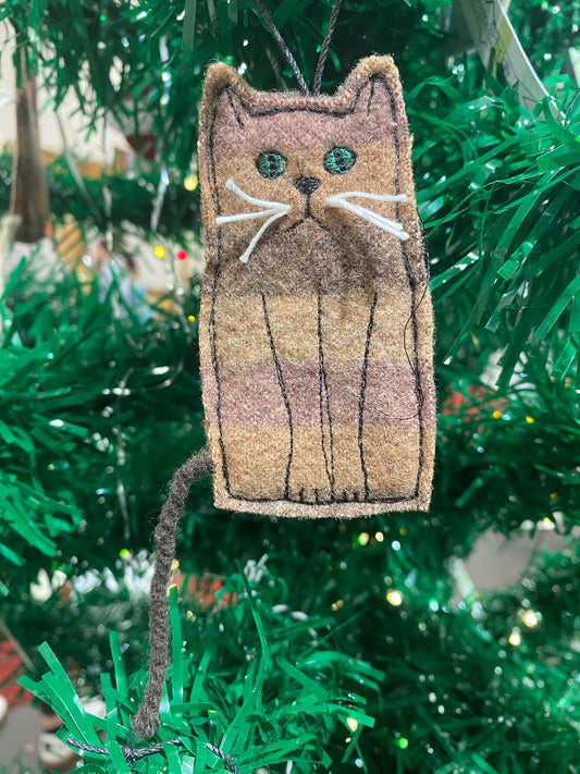 Ornament-Brown Cat