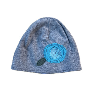 Wool Hat-Blooming Rose