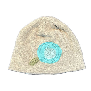 Wool Hat-Blooming Rose