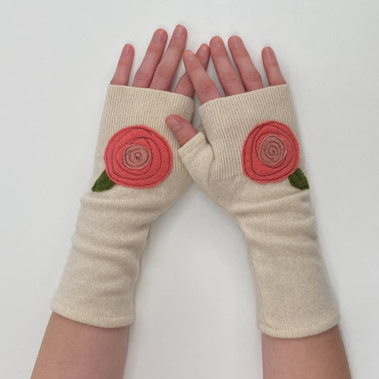 Gloves-Blooming Rose Single
