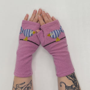 Gloves-Cute Bird