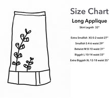 Load image into Gallery viewer, Long Skirt-White Daisy
