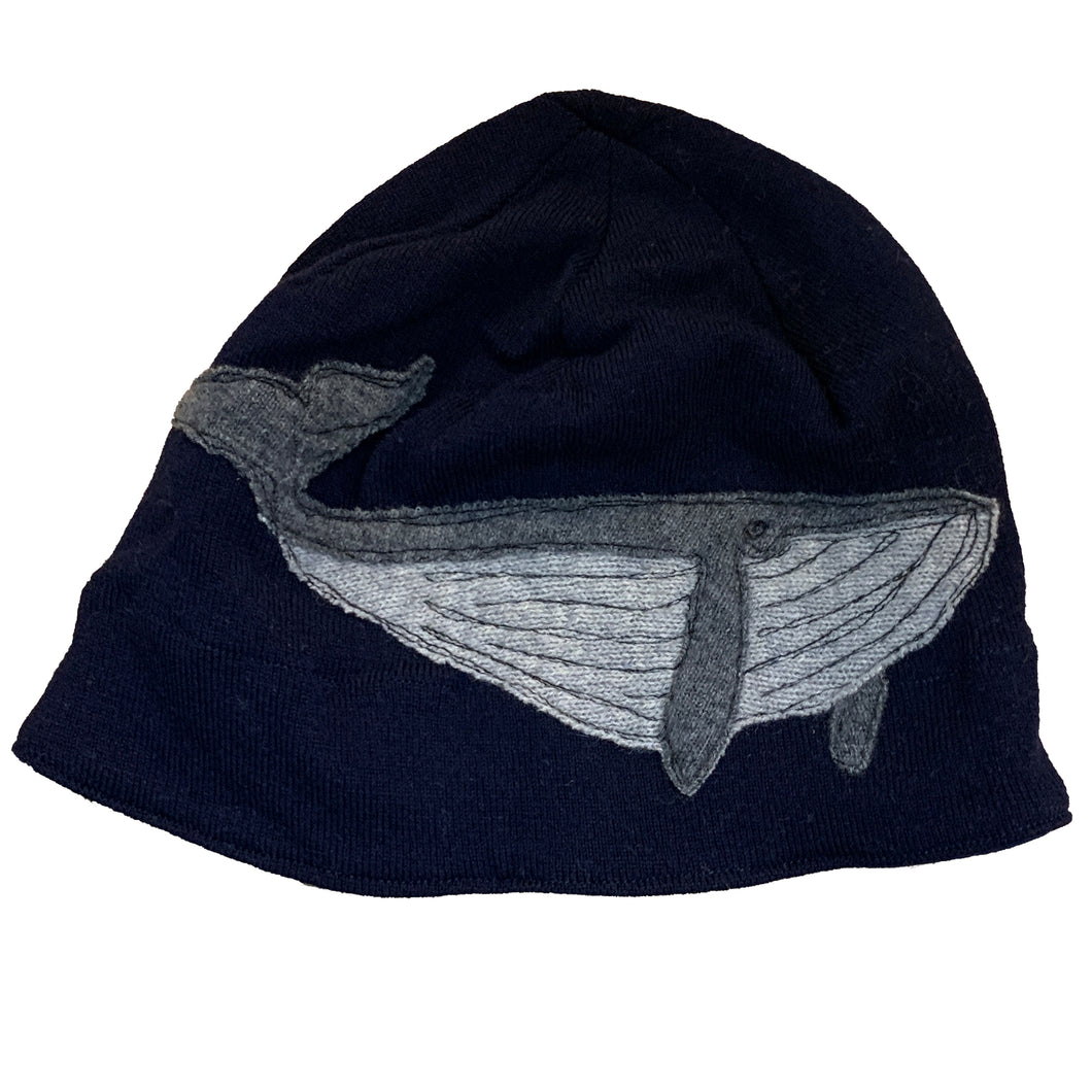 Wool Hat-Blue Whale