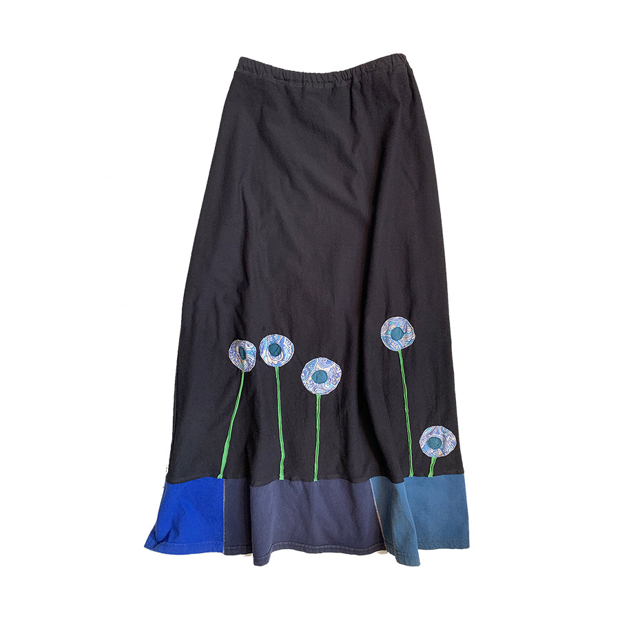 Long Skirt-Patterned Poppy