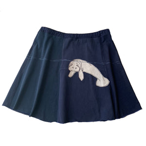 Mini Skirt-Manatee