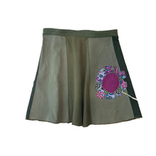Load image into Gallery viewer, Mini Skirt-Big Flower
