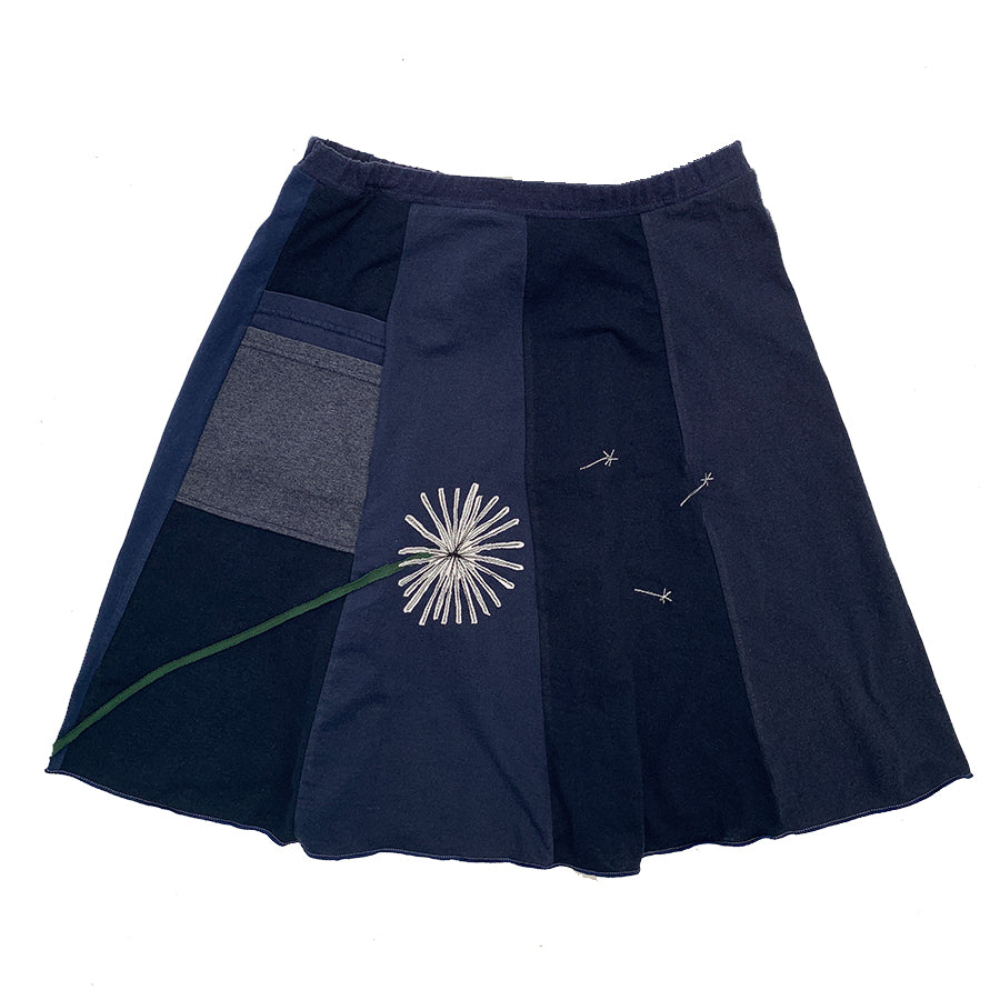 Classic Appliqué Skirt-Dandelion