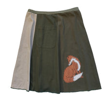 Load image into Gallery viewer, Classic Appliqué Skirt-Fox
