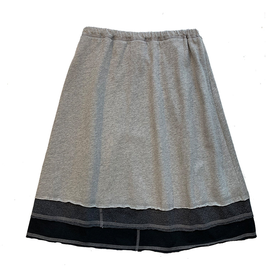 Three Layer Skirt-Grey