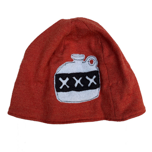 Wool Hat-Whiskey Jug